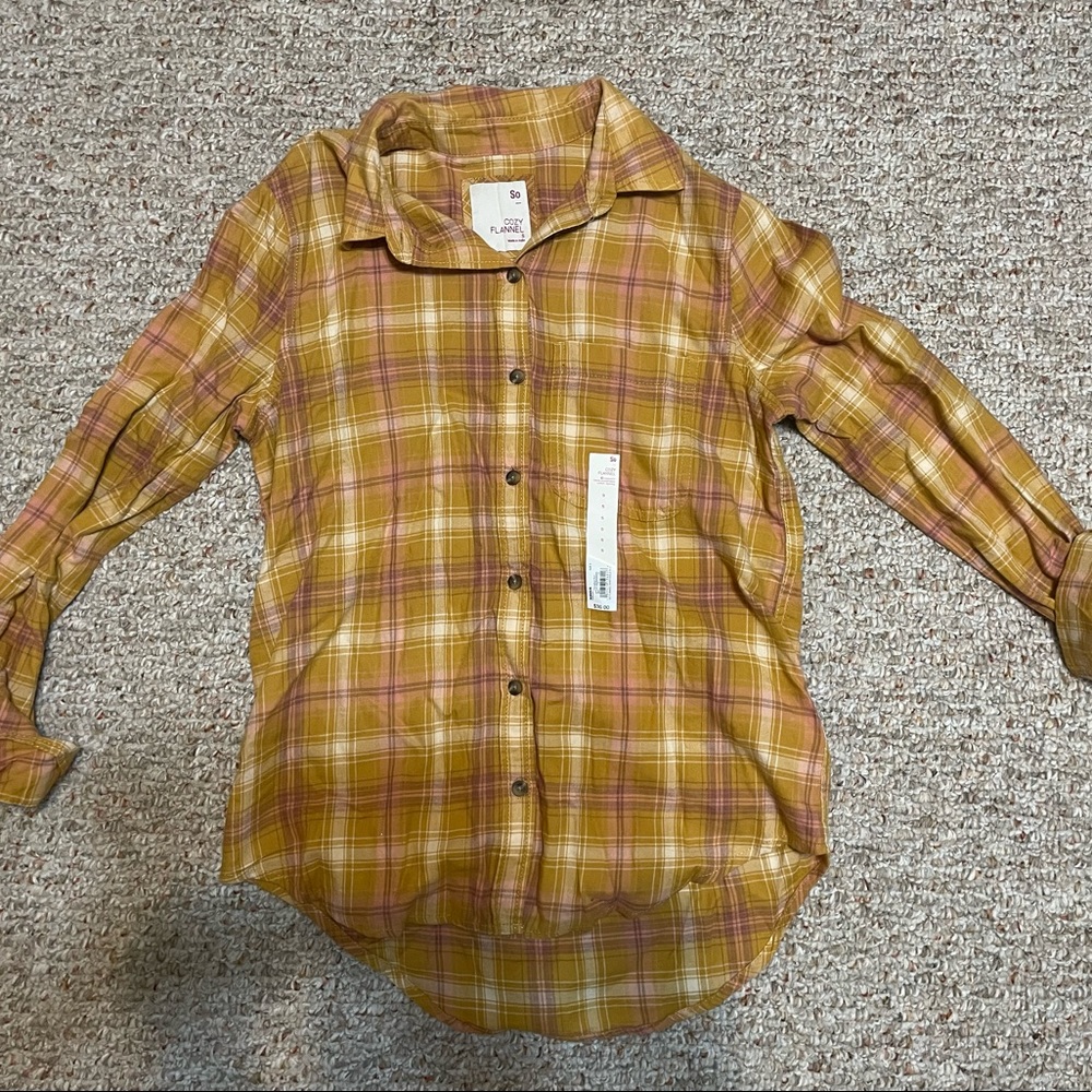 Yellow flannel